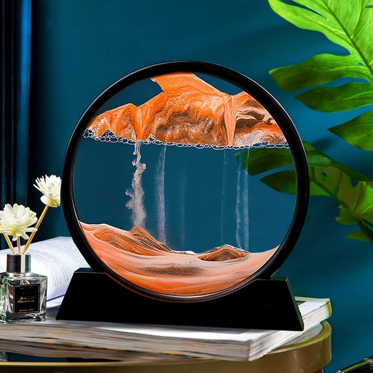 3D Sand Art Lamp – Moving Sandscape Decor for Home & Desk