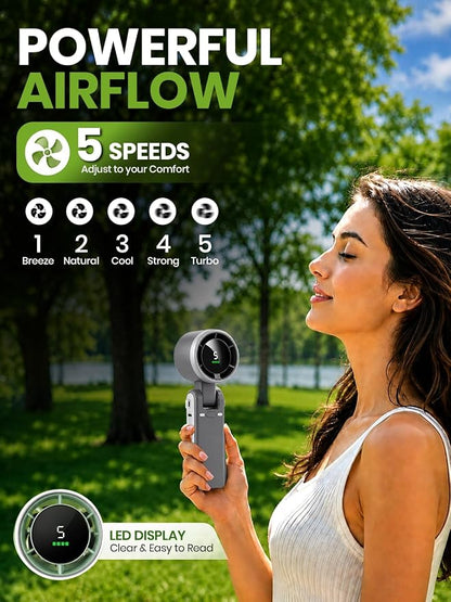 Handheld Folding Turbo Fan