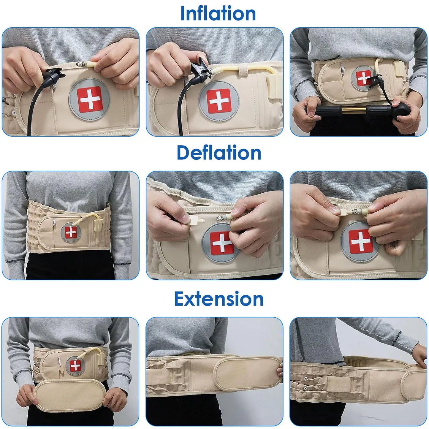 Spinal Air Traction Belt