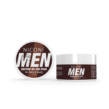 Niconi Men Enzyme De-Tan Pack For Face & Body (300g)  (6)6 total reviews
