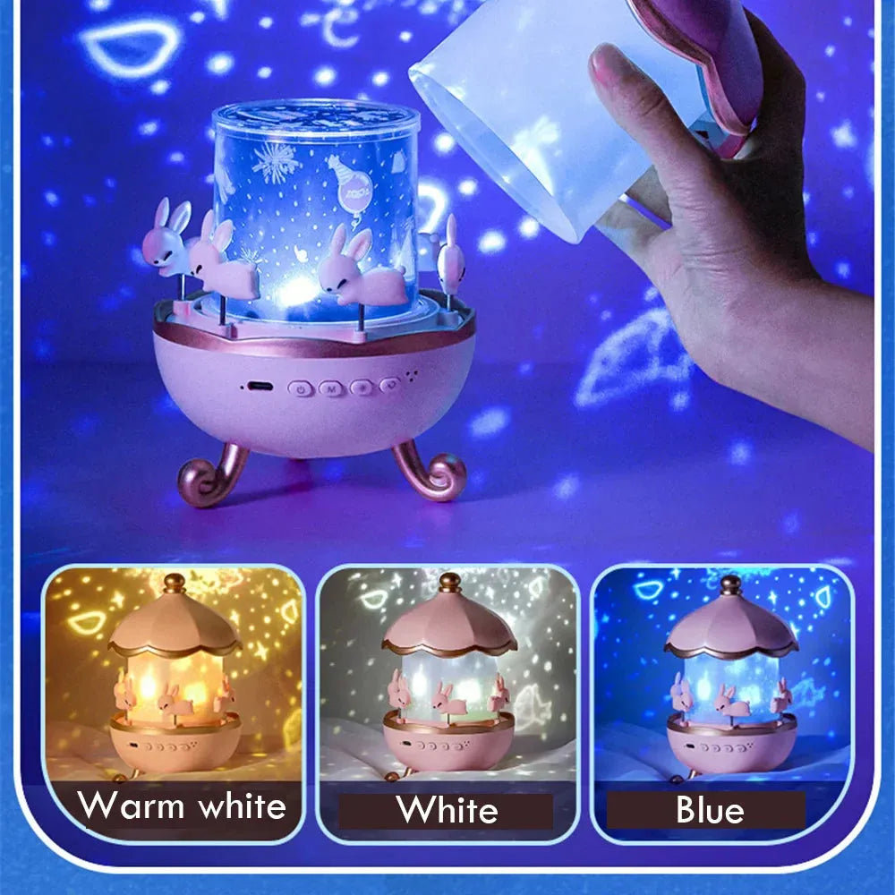 Magical LED Night Light Projector Lamp
