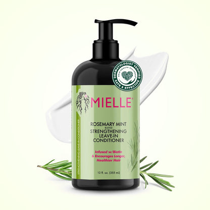 Mielle Rosemary Mint Strengthening Leave-In Conditioner 355ml