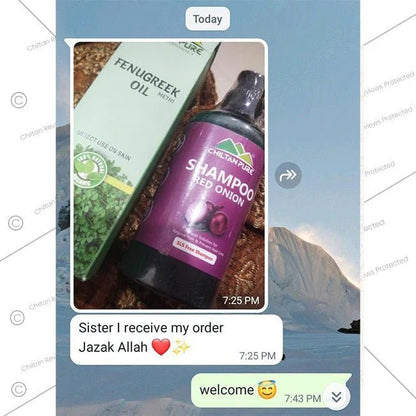 Red Onion Shampoo 🧅