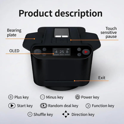 Automatic Card Shuffler & Dealer Machine